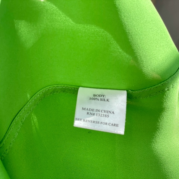 Love Token 100% Silk Tiered Tank Top - Picture 3 of 10